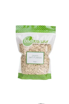 Organic Large / Coarse Oat Flakes (Bag - 300 g)