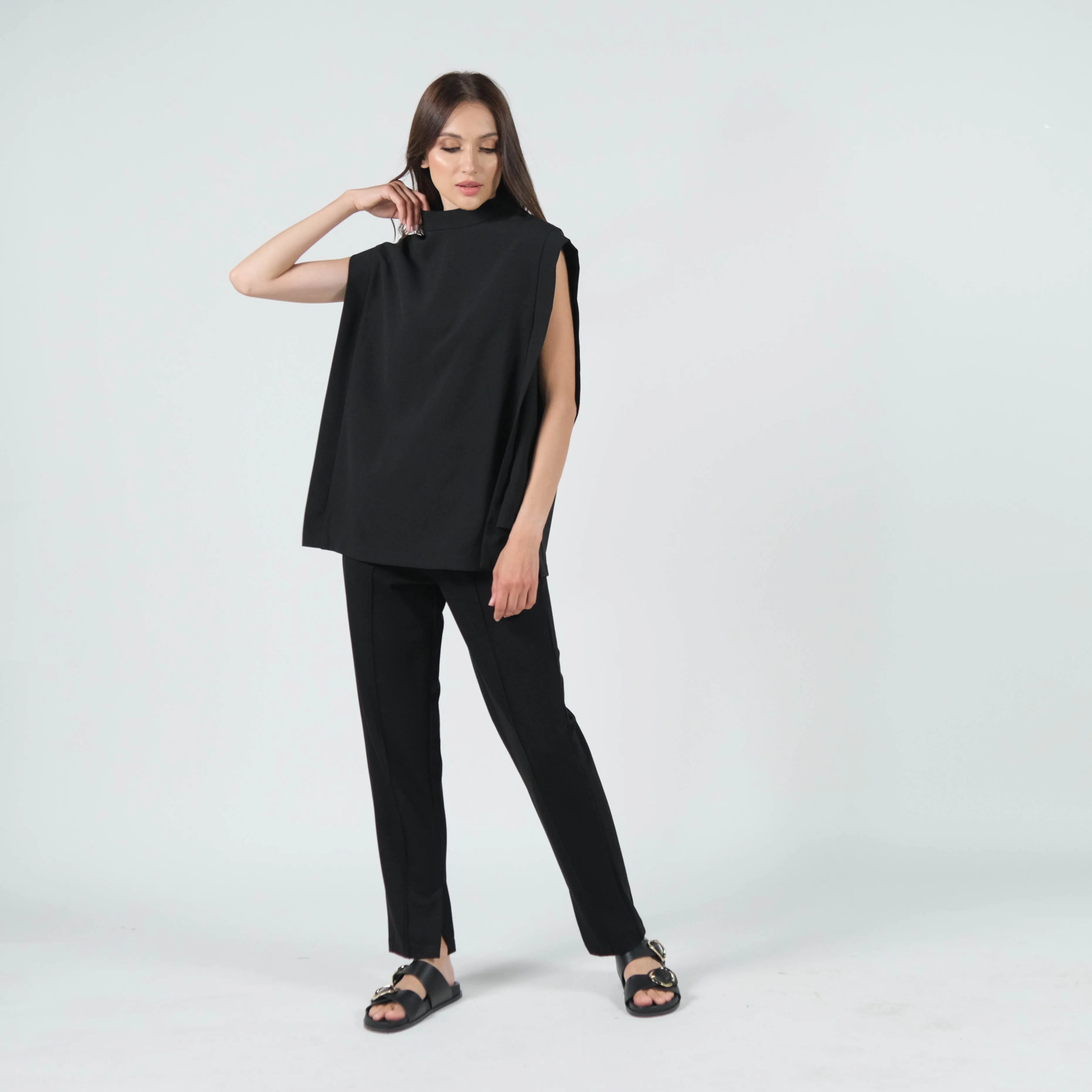 Palma Loose Crepe Top