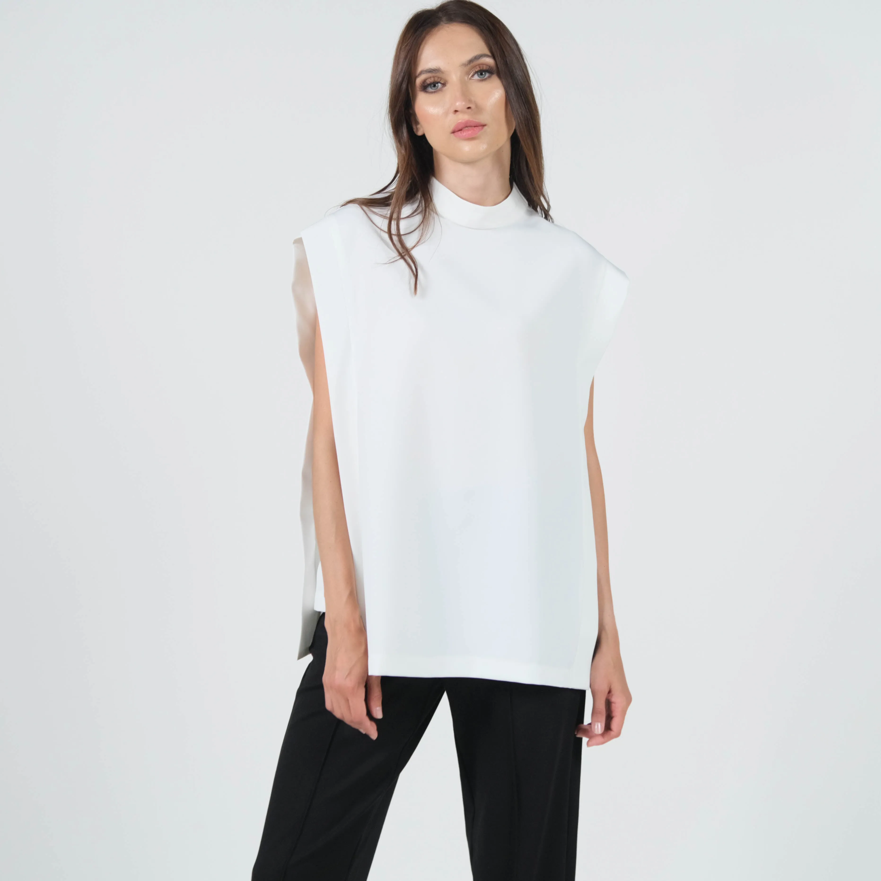 Palma Loose Crepe Top