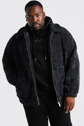 Plus Size MAN Dash Borg Bomber Jacket