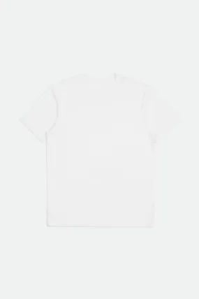 Premium Cotton S/S Tailored T-shirt - White