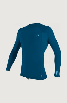 Premium Skins Long Sleeve Rash Guard | Blue