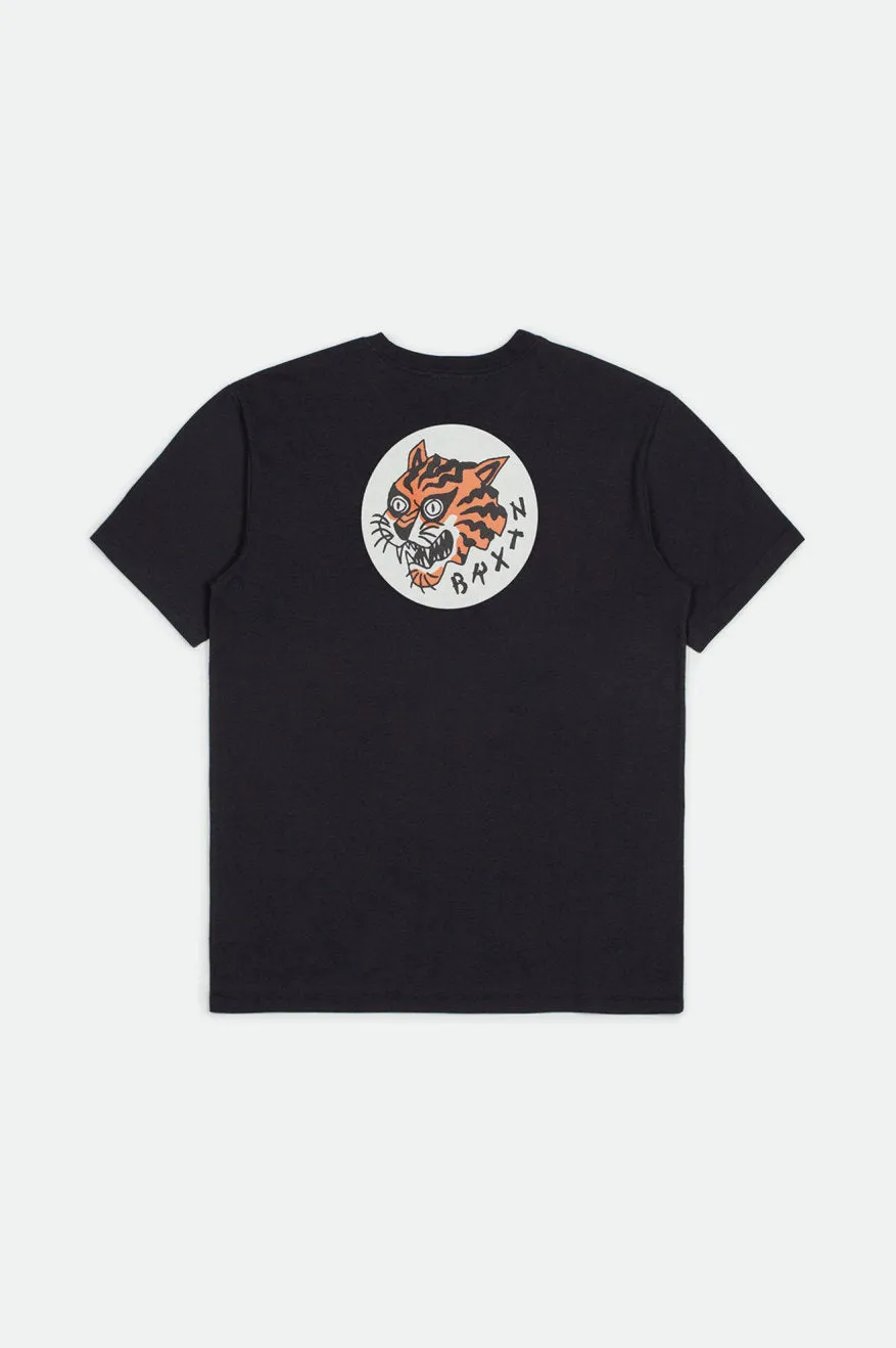 Ravage S/S Premium Tee - Washed Black