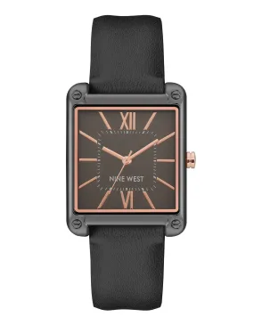 Rectangular Case Strap Watch