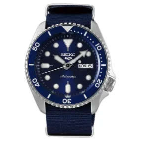 Seiko 5 Sports Blue Dial Men 42.5mm