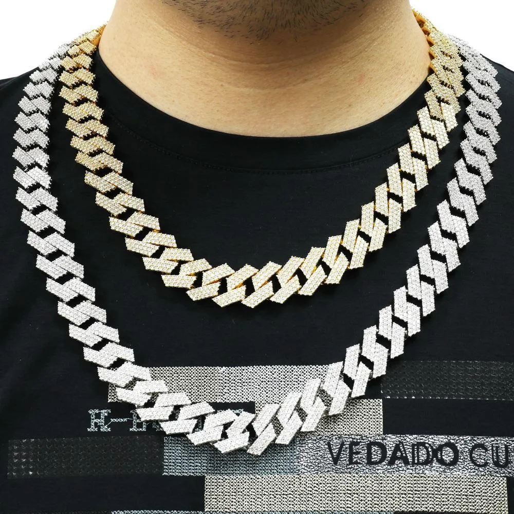 Sharp 14MM Cuban Iced Out Chain