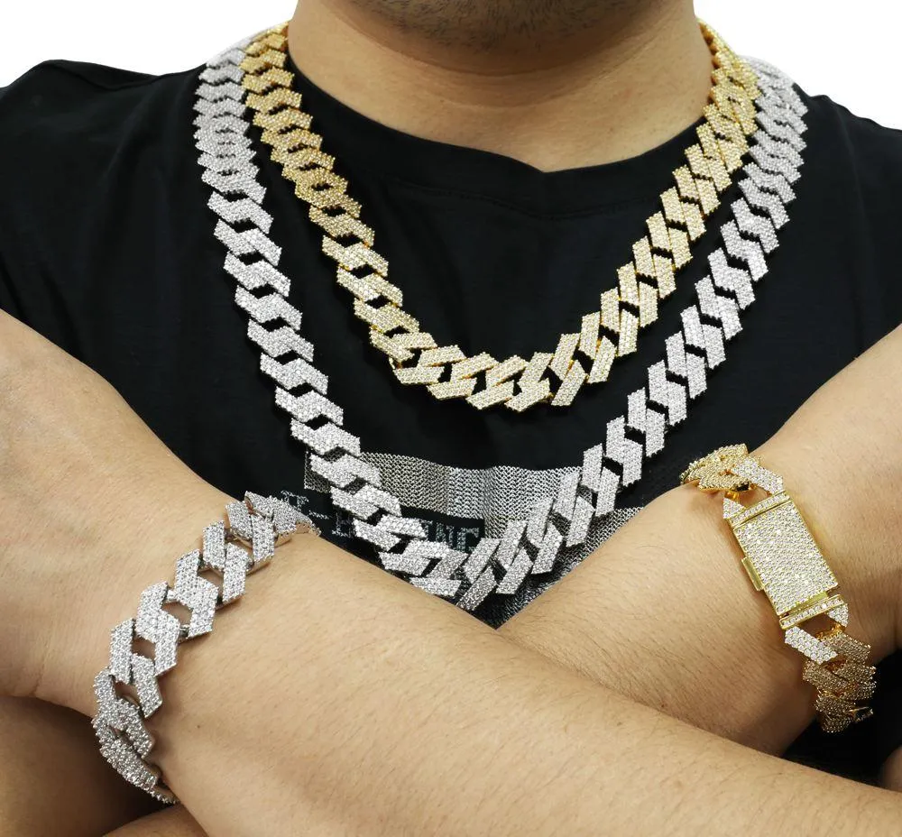 Sharp 14MM Cuban Iced Out Chain