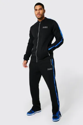 Tall Man Side Tape Bomber Tracksuit