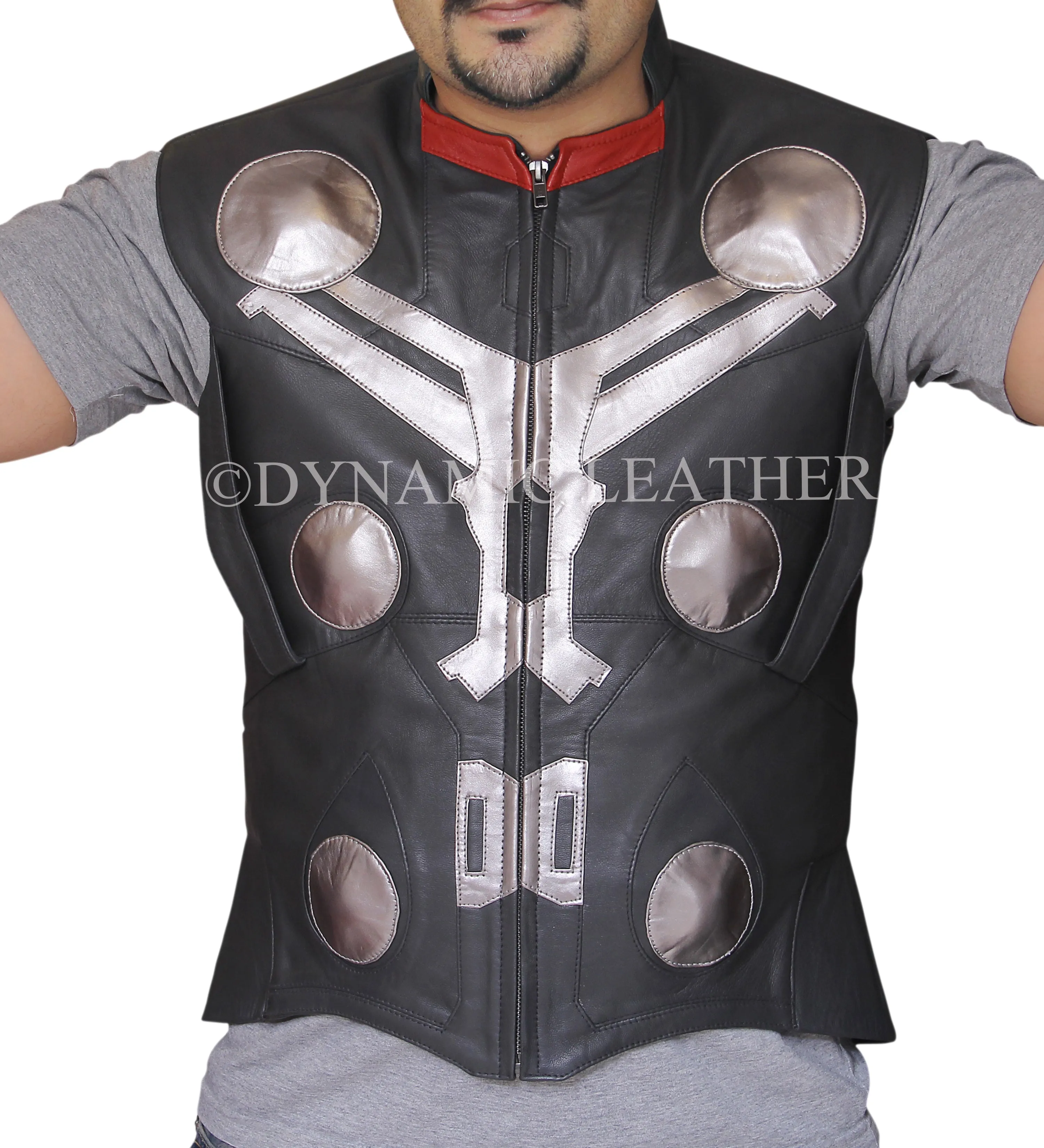 Thor, The Lord of Thunder Real Leather Costume Vest