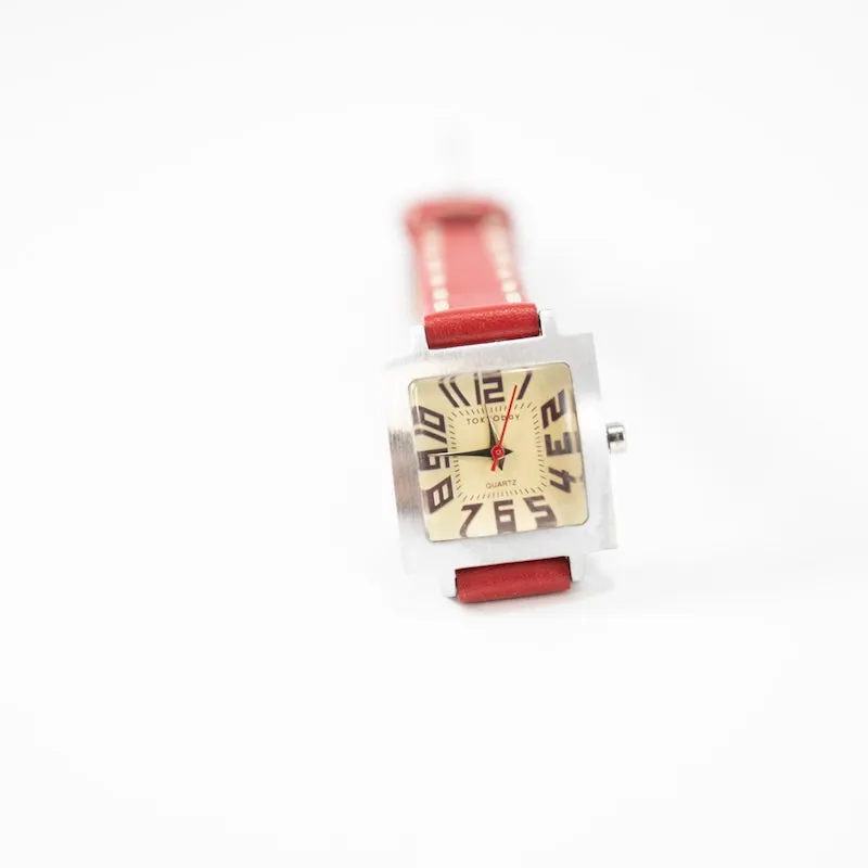 Tramette Watch in Red