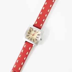 Tramette Watch in Red