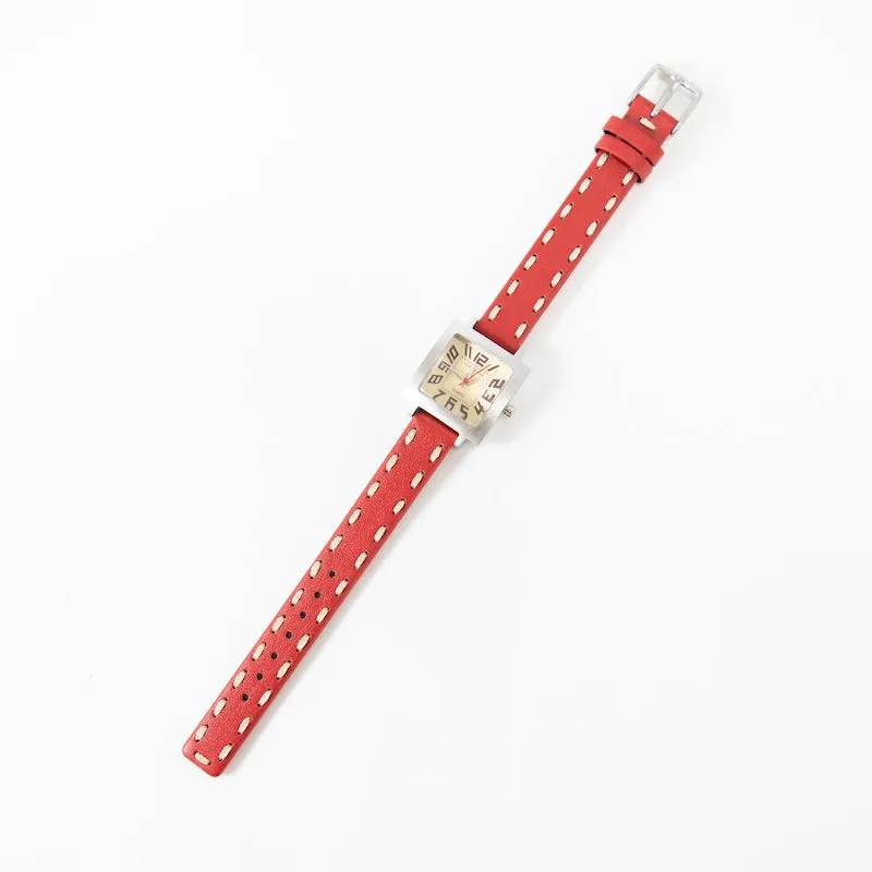 Tramette Watch in Red