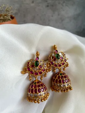 Vintage kemp premium jhumkas