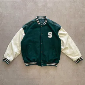 Vintage Michigan State Bomber Jacket - XL